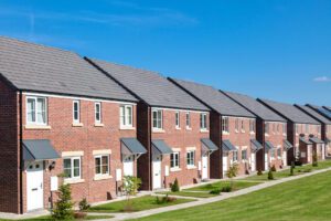 Image of row of houses